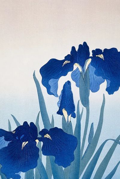 Ohara Koson mobile wallpaper, phone.