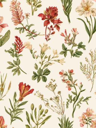 Wildflower Botanical Print.