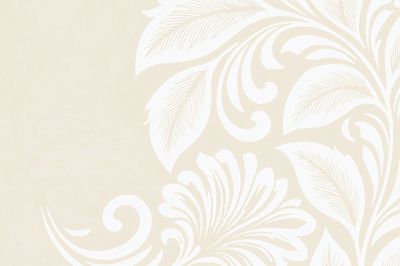 Cream Palm Leaf Pattern Poster.