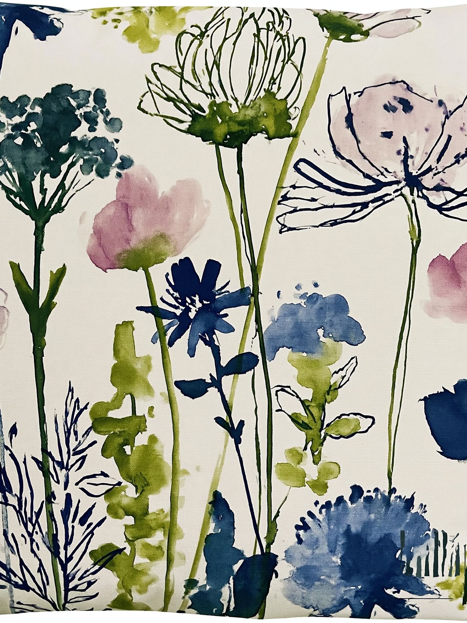 Wildflower Meadow Watercolor Poster. poster — botanical art