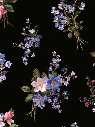 Floral Bouquet Pattern Print. poster