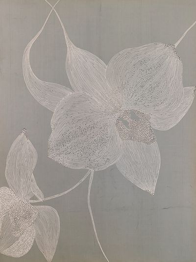 Botanical Linework Print. poster