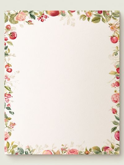 Nicole Floral Vintage Poster.