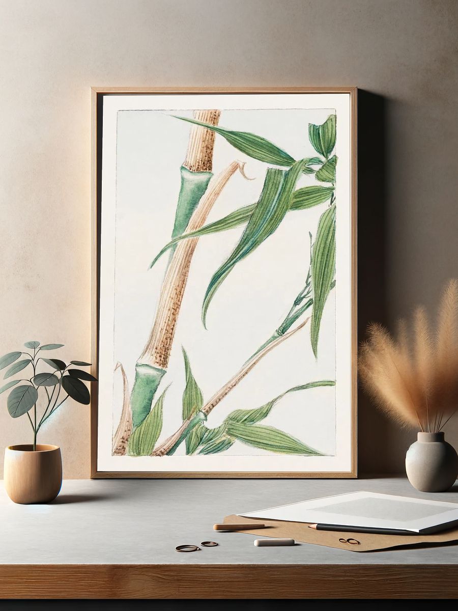 Japanese Bamboo 1870–1880 Megata Morikaga. — room view 2