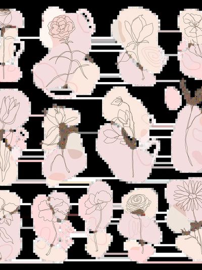 Ito nishiki, Kimono pattern (1750-1900).