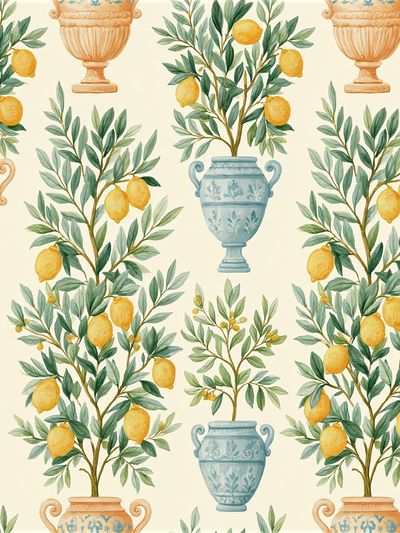 Lemon Grove Botanical Print. poster