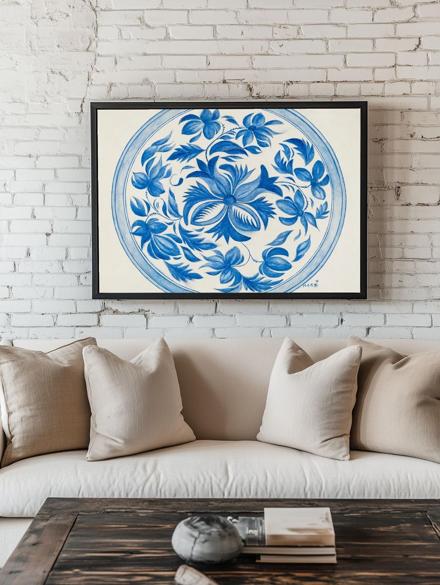 Plate (ca.1936) Margaret Stottlemeyer. Original. room preview