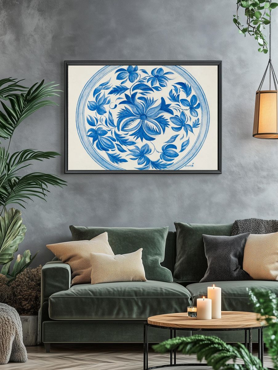 Plate (ca.1936) Margaret Stottlemeyer. Original. — room view 4
