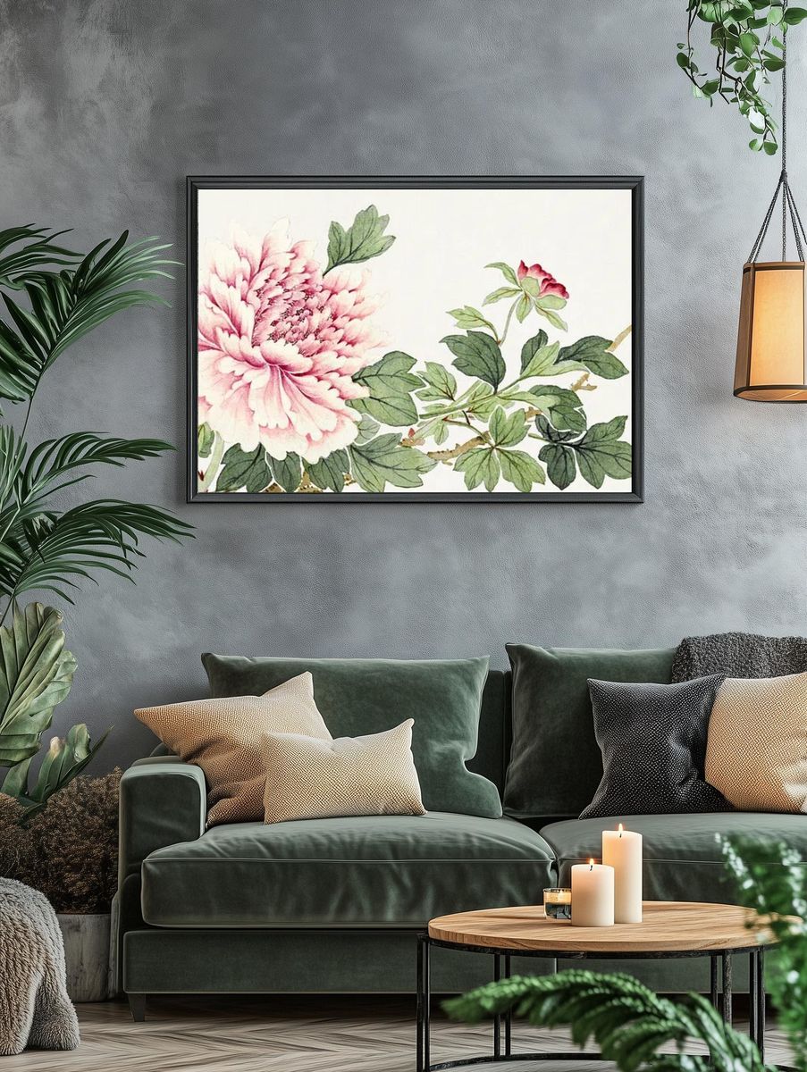 Flower painting late 18th century. — room view 4