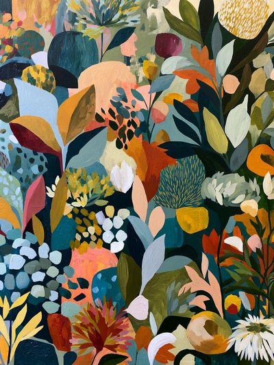 Lush Botanical Garden Poster.