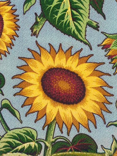 Sunflower pattern. Original Smithsonian Institution.