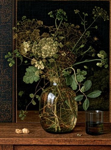 Wild Botanical Still Life Poster. poster detail