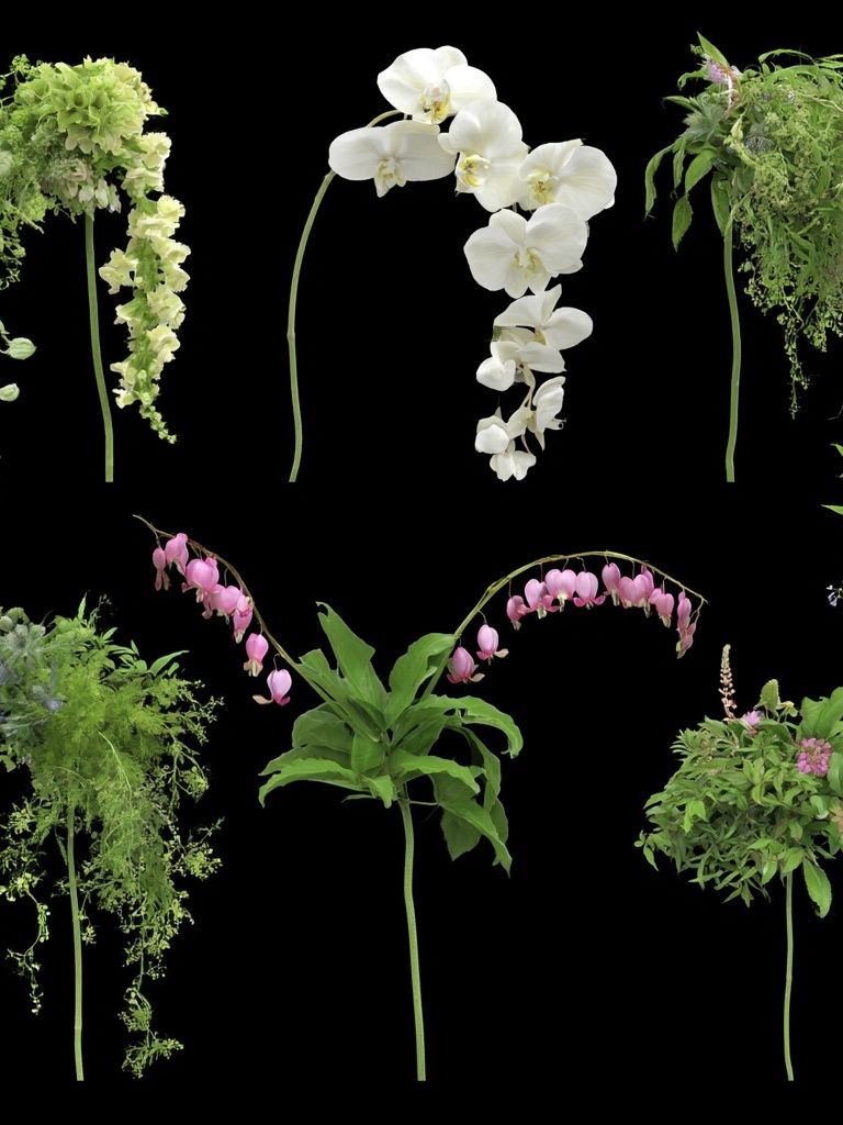 Botanical Floral Study Poster. poster detail