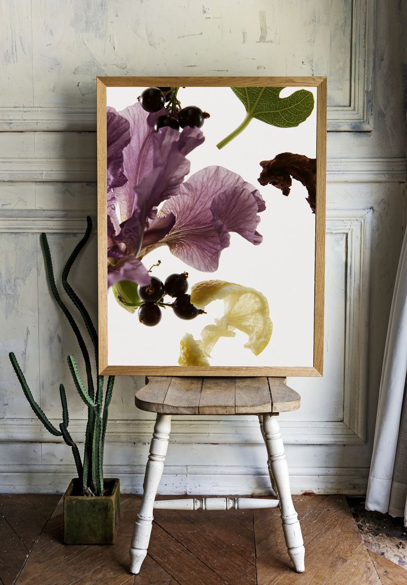 Botanical Still Life Photography Poster. room preview