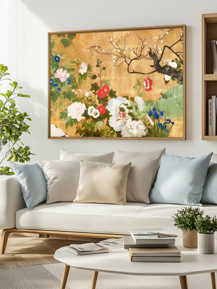 Flowers four seasons (19th century). — room view 2