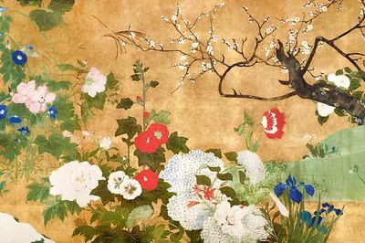 Flowers four seasons (19th century).