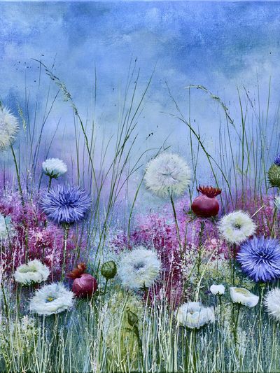 Wild Meadow Floral Print.