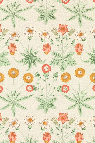 Botanical Floral Pattern Print. poster