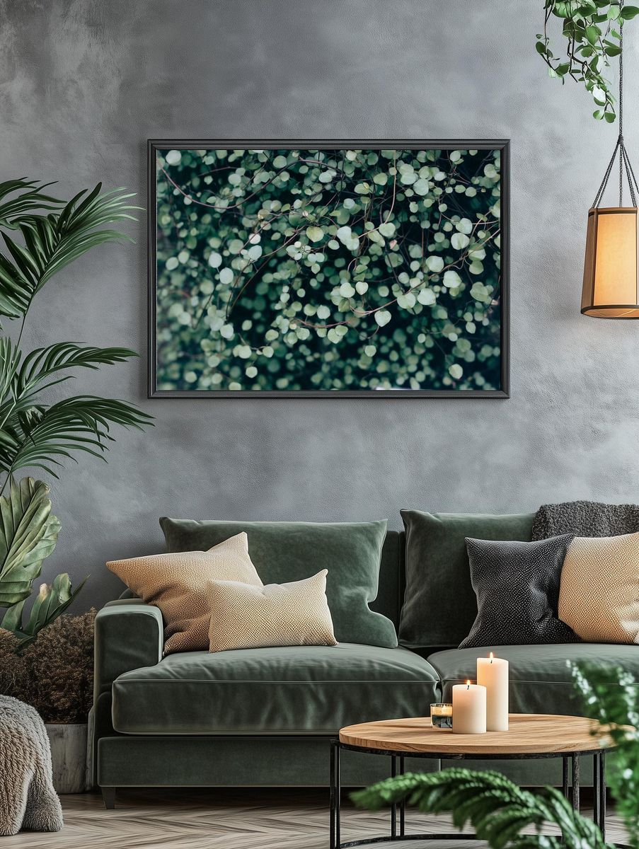 Green leafed plant. — room view 4