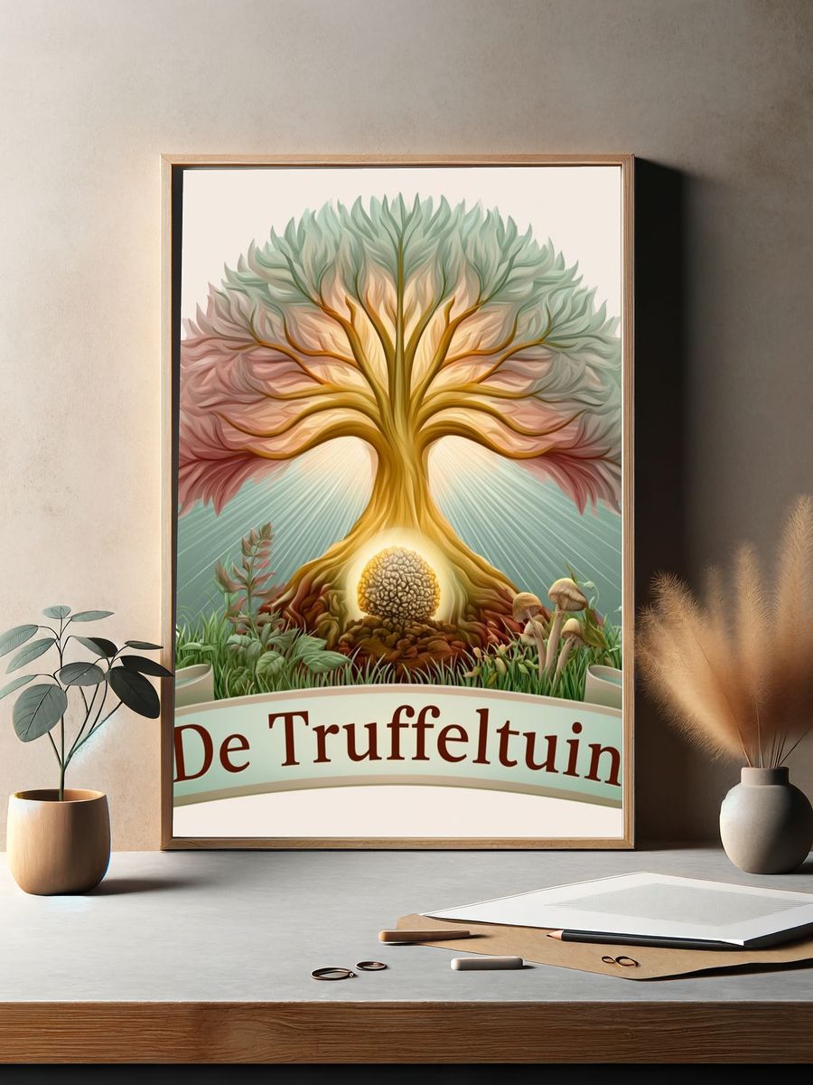 De Truffeltuin Botanical Print. — room view 2