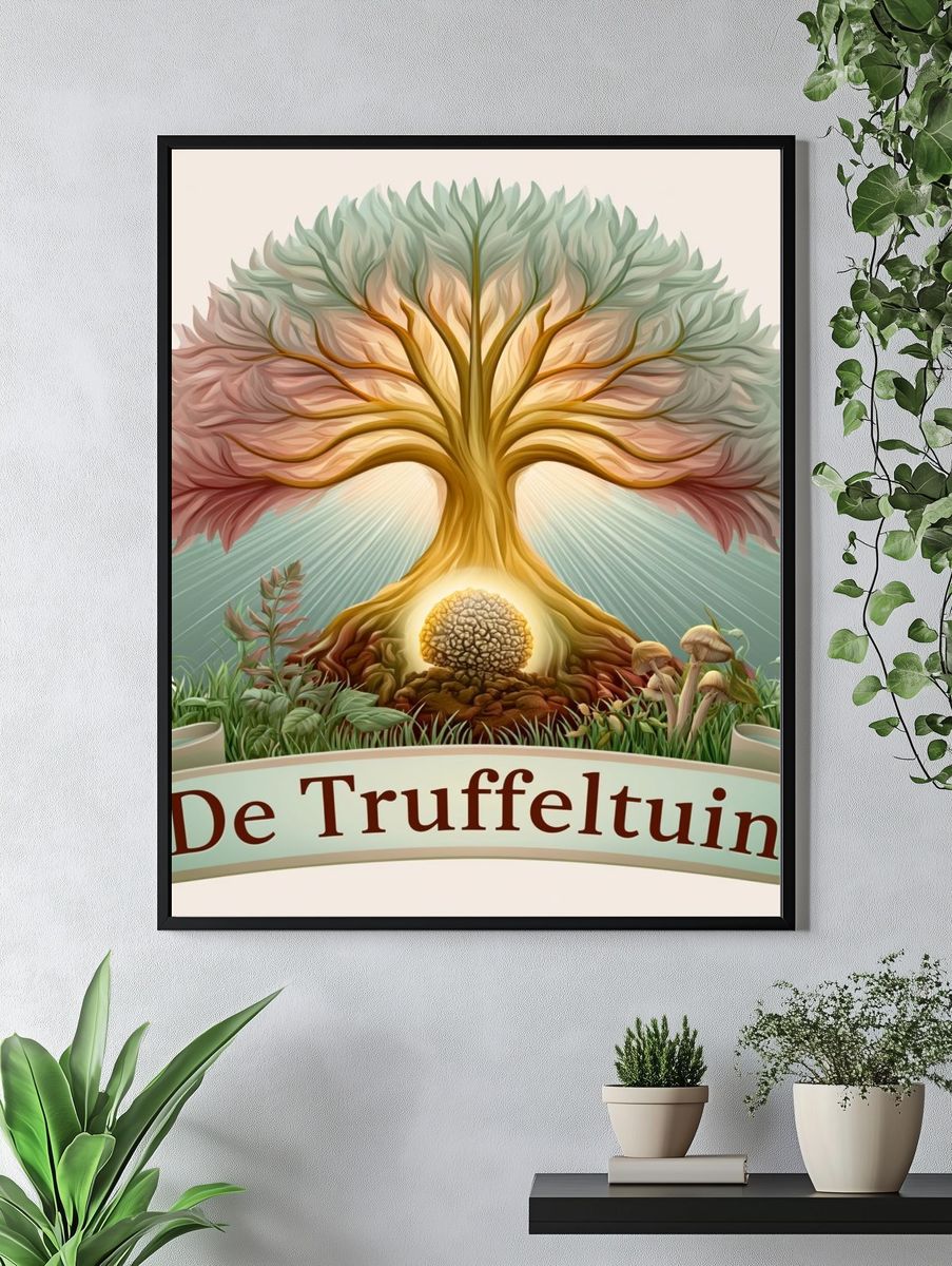 De Truffeltuin Botanical Print. — room view 4