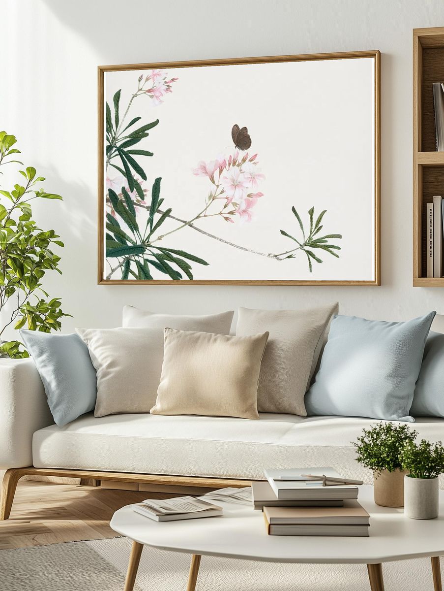 E.A. Séguy 's vintage butterflies. — room view 2