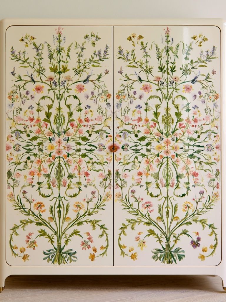 Botanical Symmetry Print. poster — botanical art