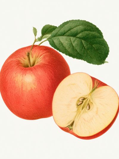 Apple Botanical Print.