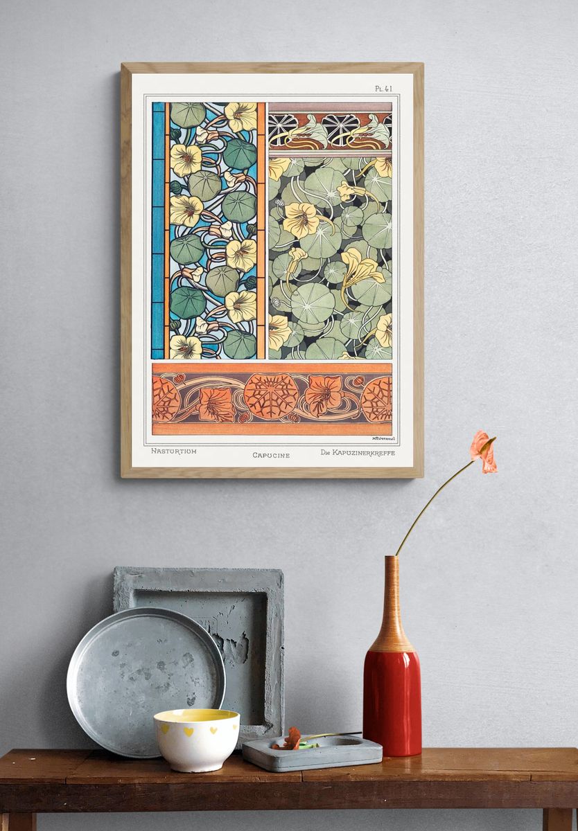 Capucine (nasturtium) La Plante et. — room view 3
