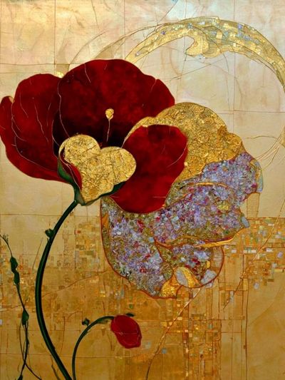 Golden Poppy Bloom Fine-Art Print.