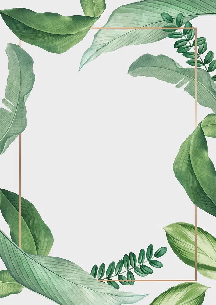 Hand drawn tropical leaves white. poster detail