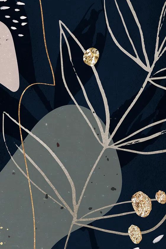 Dark iPhone wallpaper, aesthetic illustrations. poster detail