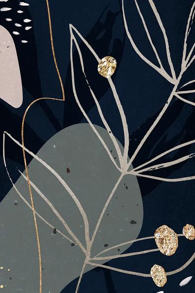 Dark iPhone wallpaper, aesthetic illustrations. poster