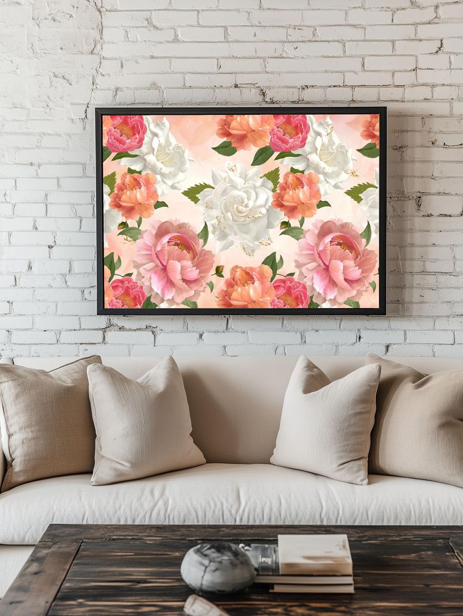 Lush Fern Tunnel Poster. room preview
