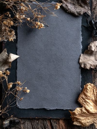 Autumn Botanical Still Life Poster.