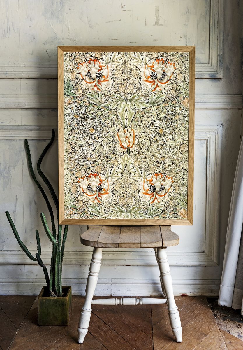 William Morris 's Honeysuckle (1876). room preview