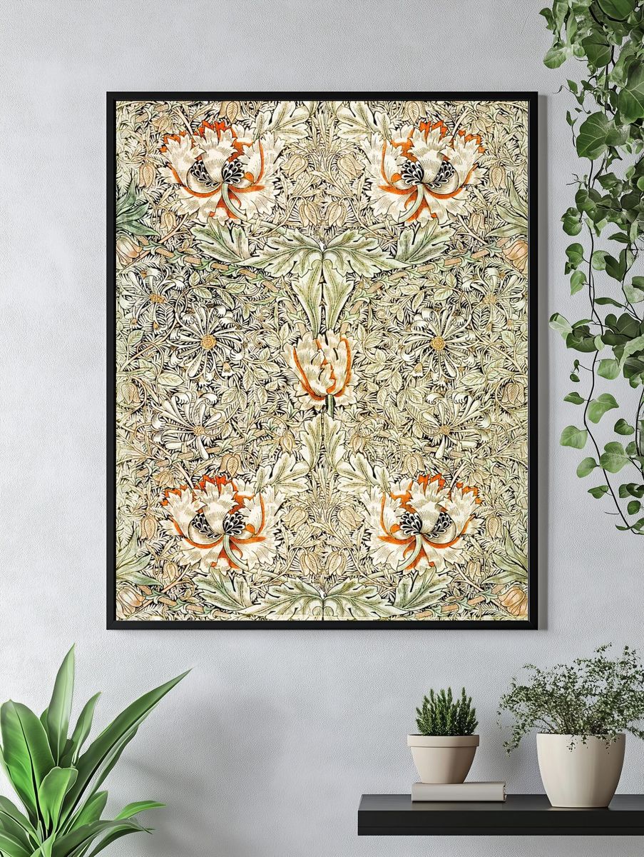William Morris 's Honeysuckle (1876). — room view 4