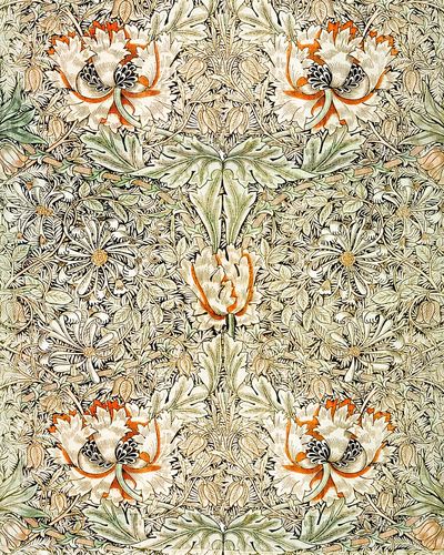 William Morris 's Honeysuckle (1876).