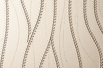 Botanical Stitch Pattern Print.