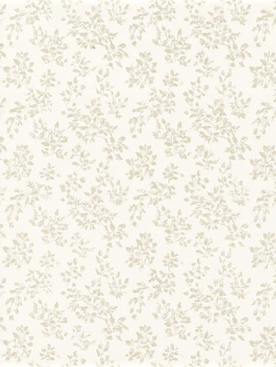 Cream Botanical Pattern Poster.