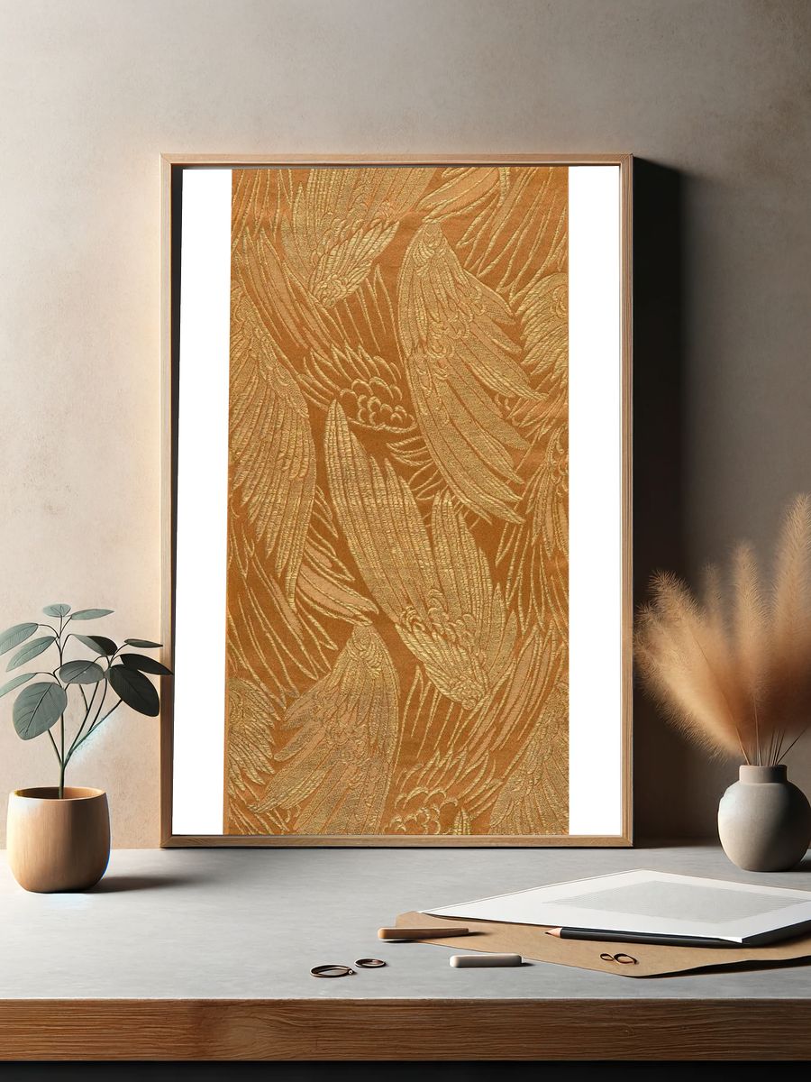 Ribbon samples (1919) bird wings. — room view 2