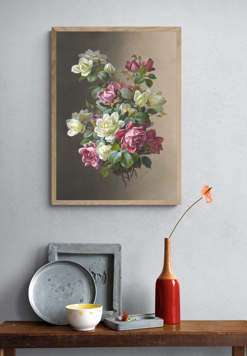 Red poppy design (1911). Original. — room view 3
