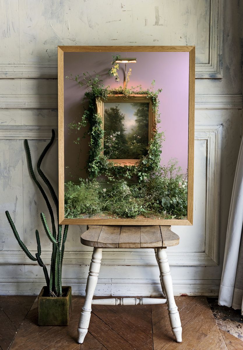 Gilded Garden Still Life Poster. — room view 1