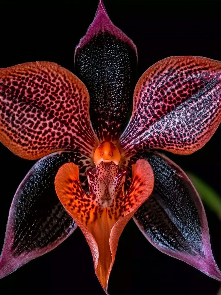Exotic Orchid Botanical Print. poster detail