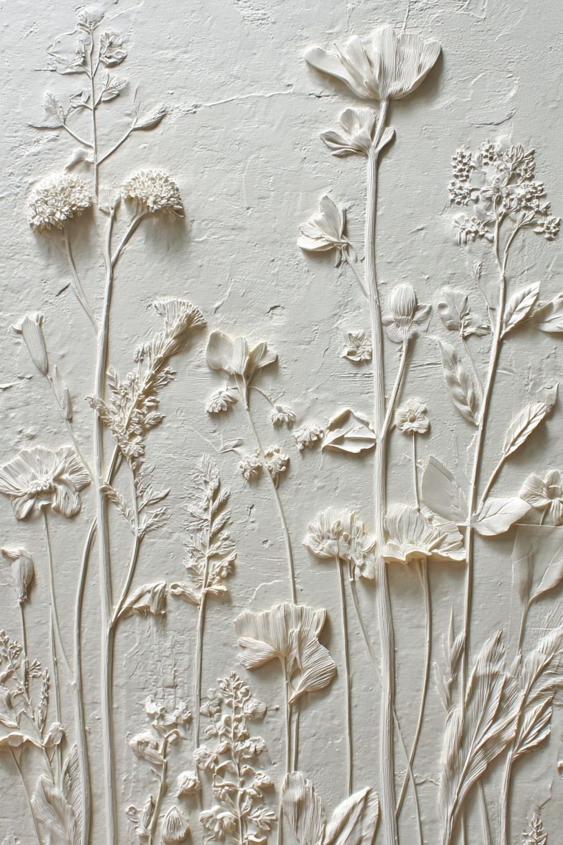 Pressed Wildflowers Botanical Print. poster detail