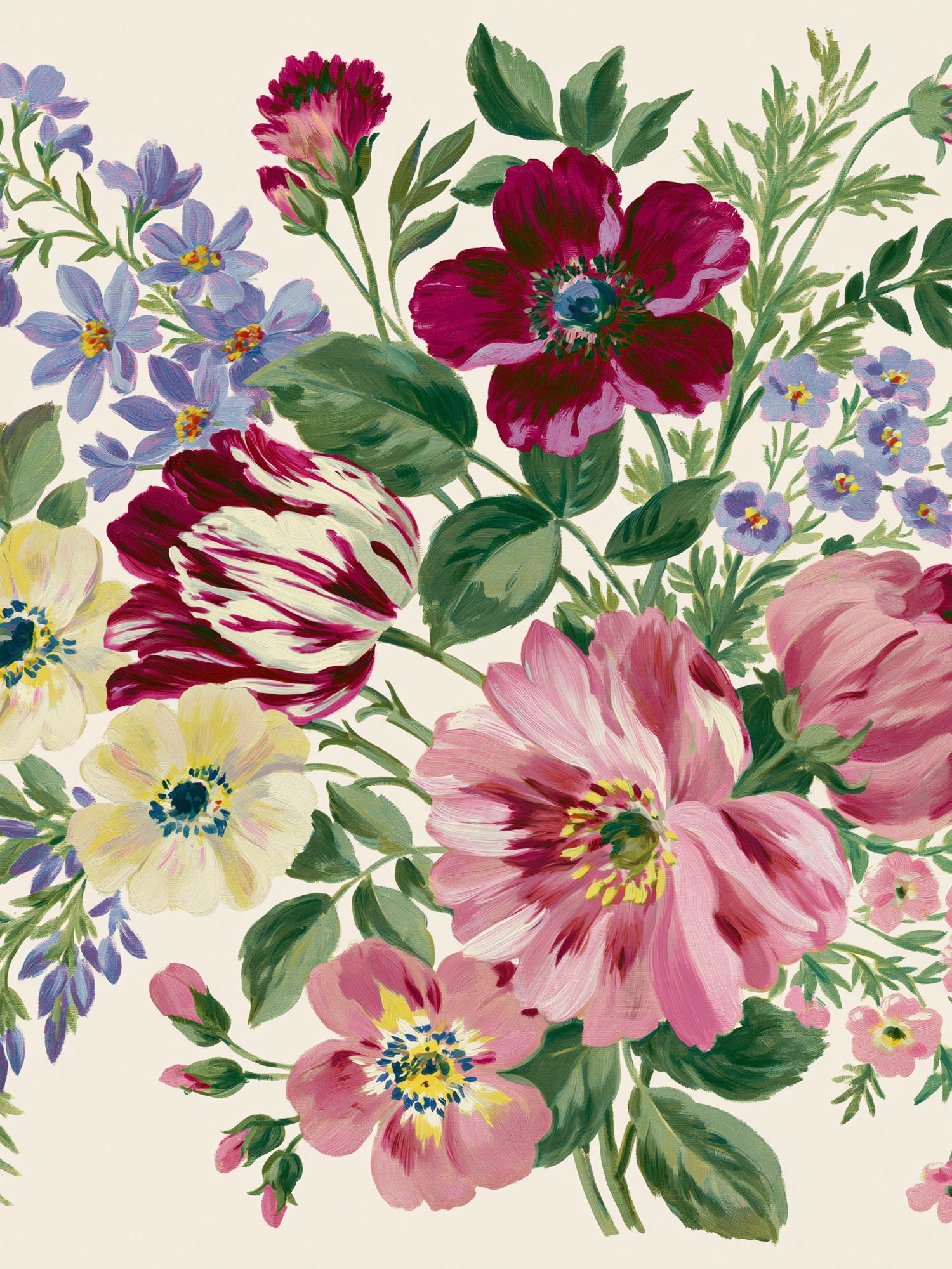 Floral Bouquet Illustration Poster. poster detail