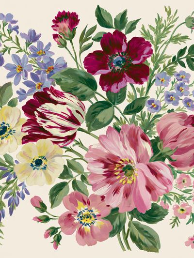 Floral Bouquet Illustration Poster.