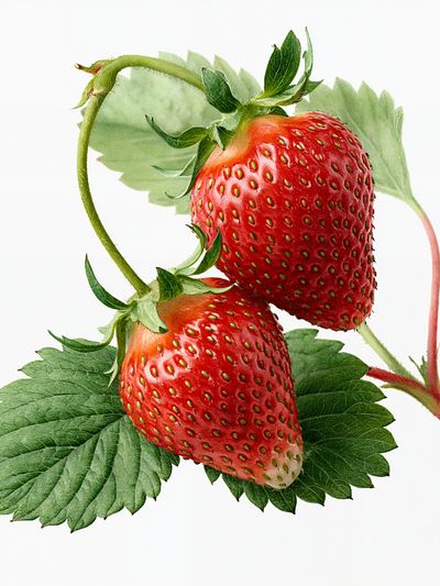 Strawberry Botanical Print.