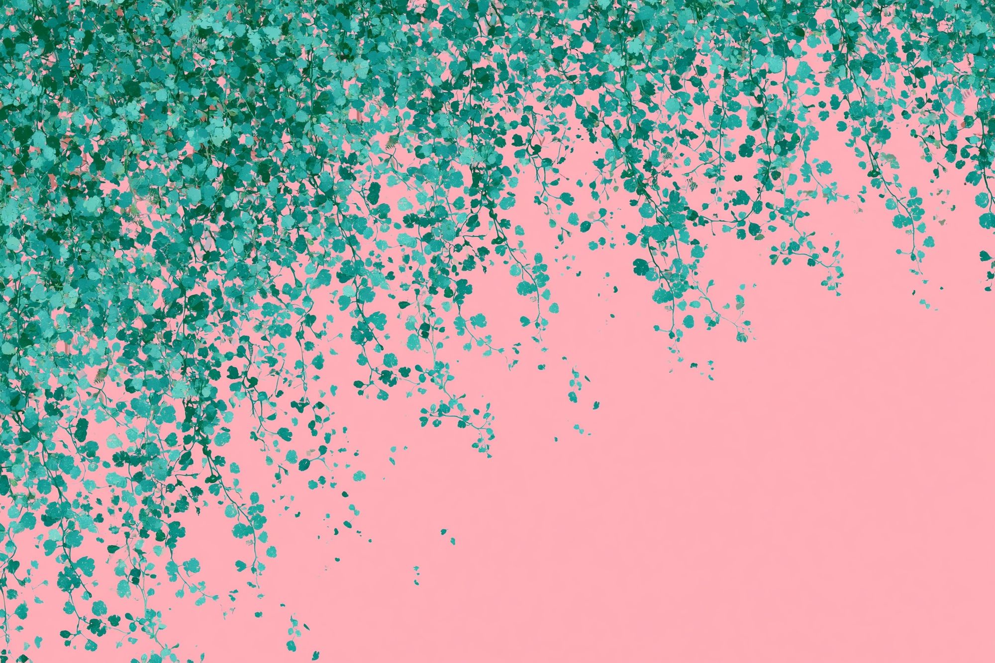 Trailing Leaves Botanical Print. poster detail
