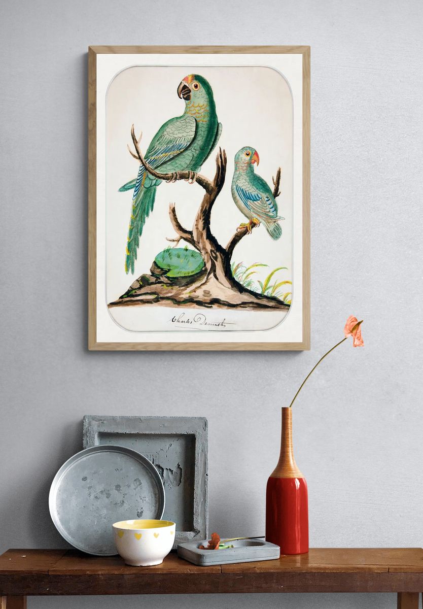 Two Parrots Barren Tree (ca.1916). — room view 3